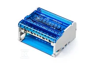Inne akcesoria elektryczne - SHNK4x11 Czterobiegunowy modułowy blok rozdzielczy 4x (7×6 mm2, 2×25 mm2, 2×35 mm2) - miniaturka - grafika 1