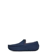 Kapcie damskie - UGG Męskie kapcie Ascot, Głęboki ocean, 45 EU - miniaturka - grafika 1