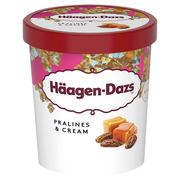 Lody i desery lodowe - Häagen-Dazs - Lody waniliowe z sosem karmelowym i orzechami pekan - miniaturka - grafika 1