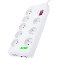 Listwy zasilające - Ever Listwa Home2 m USB 8 Filtrująca T/LZ05-HOM019/0000 - miniaturka - grafika 1