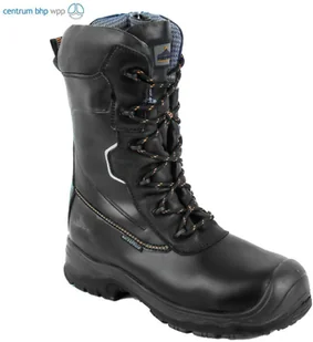 PORTWEST FD01 TRZEWIK BEZPIECZNY KOMPOZYTOWY TRACTION, WYSOKOŚĆ 25CM S3 HRO CI WR; CZARNY - Obuwie robocze - miniaturka - grafika 1