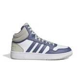 Sneakersy męskie - Męskie Sneakersy ADIDAS HOOPS 3.0 MID IH0158 – Niebieski - miniaturka - grafika 1