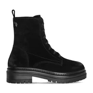 Botki damskie - Trzewiki U.S. Polo Assn. CEO-VIZAG002W/EL1 Czarny - miniaturka - grafika 1