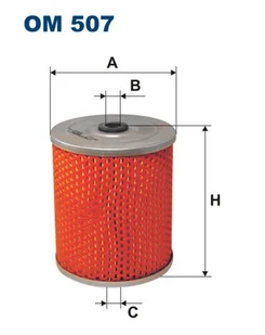 FILTRON OM507 - Filtry oleju - miniaturka - grafika 1