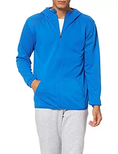 Kurtki męskie - uhlsport uhlsport Essential Hood kurtka męska z kapturem, lazurowy niebieski, XXL 100519603 - grafika 1