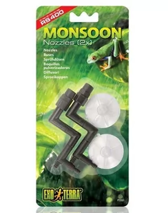 EXOTERRA Dysze do systemu zraszającego Monsoon 2szt. - Akcesoria do terrarium - miniaturka - grafika 1