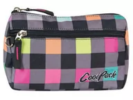 Akcesoria i dodatki do ubrań dla dzieci - Patio CoolPack Charm Kosmetyczka Pastel Check 47210CP - miniaturka - grafika 1