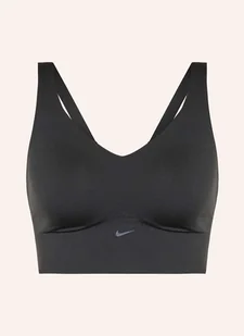 Nike Biustonosz Sportowy Alate schwarz - Biustonosze - miniaturka - grafika 1