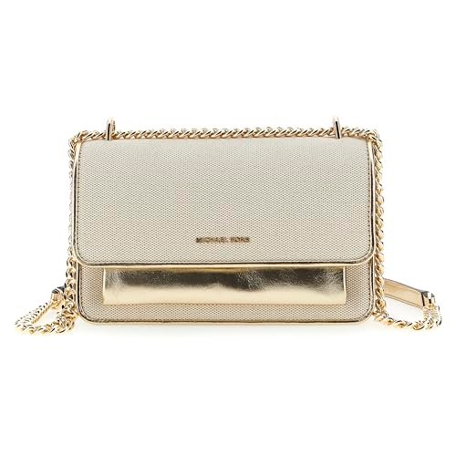 Michael Kors LG Shoulder, torebka damska, pojedyncza, Złote łopaty, Taglia unica