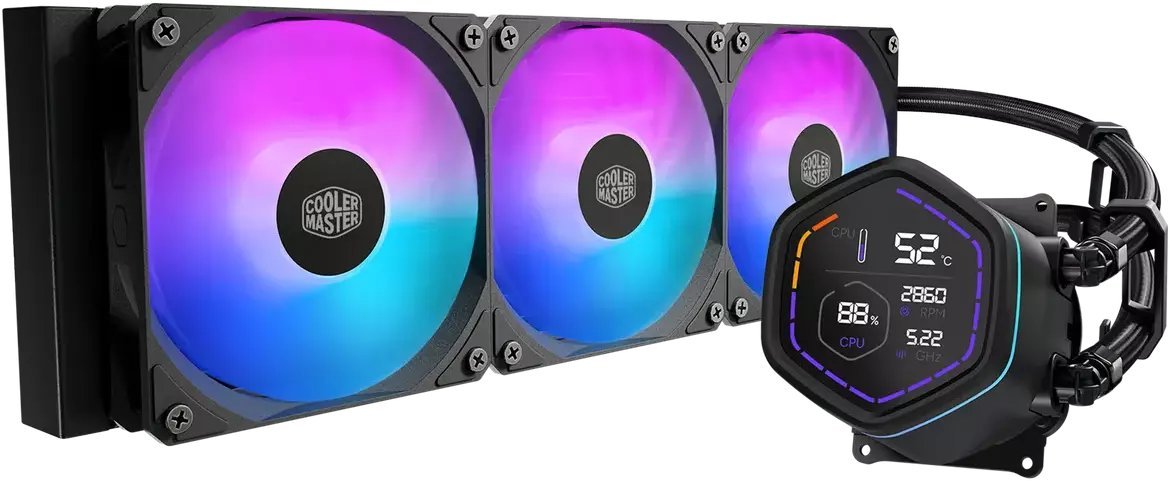 Cooler Master Chłodzenie wodne CoolerMaster WAK MasterLiquid Core Nex Digital 360 ARGB