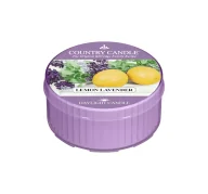 Świece - Country Candle Świeczka Lemon Lavender 35 g - miniaturka - grafika 1