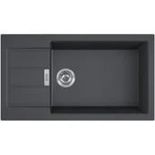 Zlewozmywaki - Franke Główny Zlew S2D Slim 611-78 XL Onyx 143.0618.646 - miniaturka - grafika 1