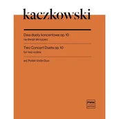 Podręczniki dla szkół zawodowych - Kaczkowski. Dwa duety koncertowe op.10 na dwoje skrzypiec - miniaturka - grafika 1