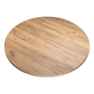 Biurka - Blat do biurka stolika laminowany okrągły dąb craft 90 cm Kolm - miniaturka - grafika 1