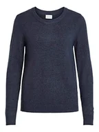 Swetry damskie - Vila Viril L/S O-neck Knit sweter damski top noos - miniaturka - grafika 1
