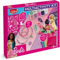 Przybory szkolne - Twórcze aktywności BARBIE - bransoletki, naklejki do wydrapywania, folia do ozdabiania 907079 MAPED Creativ - miniaturka - grafika 1