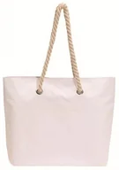 Torebki damskie - Kemer, torba plażowa, biała - miniaturka - grafika 1