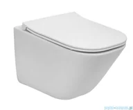 Kompakty WC - Roca Gap Square Compacto miska WC wisząca Rimless Supraglaze biała A34647AS00 | - miniaturka - grafika 1