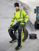 Odzież robocza - Ardon NEON H6471 - spodnie zimowe do pasa z kieszenią na nakolannki 3XL - miniaturka - grafika 1