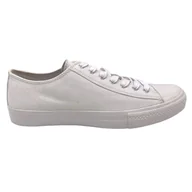 Trampki męskie - Buty męskie trampki białe niskie Eram rozmiar 44 - miniaturka - grafika 1