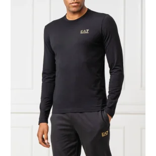 EA7 Longsleeve | Regular Fit - Koszulki męskie - miniaturka - grafika 1