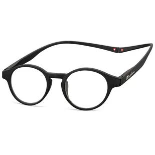Okulary Na MAGNES do Czytania PLUSY Damskie Męskie MR60 moc: +2,5 - Okulary korekcyjne, oprawki, szkła - miniaturka - grafika 1