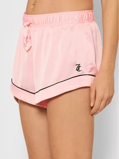 Piżamy damskie - Juicy Couture Szorty piżamowe Pia JCAPB202 Różowy Regular Fit - grafika 1