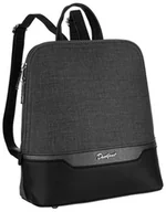 Plecaki - Stylowy plecak damski o ciekawej, melanżowej fakturze ? David Jones - None - miniaturka - grafika 1