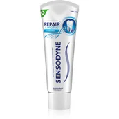 Pasty do zębów - Sensodyne Repair & Protect Cool Mint pasta do zębów dla wrażliwych zębów 3x75 ml - miniaturka - grafika 1