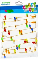 Zabawki kreatywne - Craft With Fun, Ozdoba dekoracyjna Ornament samoprzylepna Lampion, 501408 - miniaturka - grafika 1