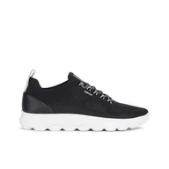 Sneakersy męskie - Męskie Sneakersy GEOX U SPHERICA U15BYA-0006K-C9999 – Czarny - miniaturka - grafika 1