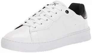 Calvin Klein Męskie trampki Lucio, białe, 46 - Trampki męskie - miniaturka - grafika 1