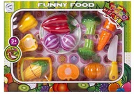 Zabawki AGD - Warzywa - zestaw do krojenia wraz z akcesoriami - miniaturka - grafika 1