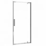 Ścianki i drzwi prysznicowe - DRZWI PRYSZNICOWE RAPID SWING CHROM 90 REA-K5606 - miniaturka - grafika 1