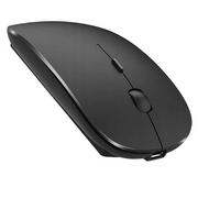 Myszki - Myszka bezprzewodowa Alogy Bluetooth 5.0 Mouse mysz do laptopa tabletu pc 2.4GHZ Czarna 14571X1 - miniaturka - grafika 1