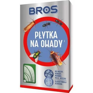 Bros Sp z o.o płytka na owady 029 - Zwalczanie i odstraszanie szkodników - miniaturka - grafika 1