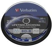 Nośniki danych - Verbatim BluRay M-DISC BD-R 25 GB x4 10 szt. Inkjet Printable - miniaturka - grafika 1