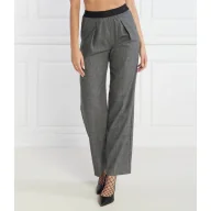 Spodnie damskie - Pinko Spodnie | Loose fit | z dodatkiem wełny - miniaturka - grafika 1