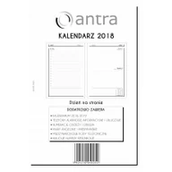 Kalendarze - Antra Ryszard Polubiec wkład do organizera 2018, format A5 - miniaturka - grafika 1