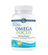 Witaminy i minerały - Omega Pharma Nordic Naturals Focus 1280mg 3 + Cytokolina + Bacopa ( 60 kaps.) Nordic Naturals FE49-1757C - miniaturka - grafika 1