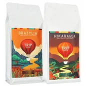 Kawa - ZESTAW - Kawa ziarnista Trip Coffee Brazylia 1kg + Trip Coffee Nikaragua 1kg - miniaturka - grafika 1