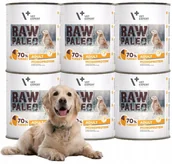 Mokra karma dla psów - VETEXPERT RAW PALEO Adult Monobiałkowa Turkey INDYK Zestaw 6x 800g - miniaturka - grafika 1