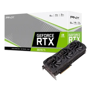 PNY GeForce RTX 3070 Ti VERTO Triple Fan - 8GB - GDDR6X - 256bit VCG3070T8TFBPB1 - Karty graficzne - miniaturka - grafika 1