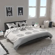 Pościel - Pościel bawełniana, kółka, 160x200 cm 3 elementy - miniaturka - grafika 1