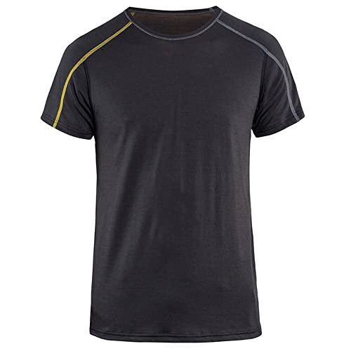 Blakläder 479817349835M Bielizna T-shirt XLIGHT rozmiar M ciemnoszary/żółty, M