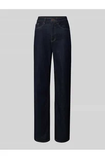 Jeansy o kroju straight leg z 5 kieszeniami model KELLY - Vila - Spodnie damskie - miniaturka - grafika 1