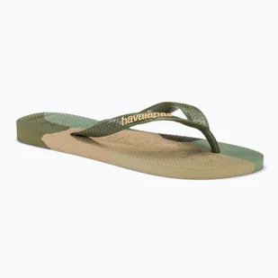 Japonki Havaianas Top Logomania Colors II green - Klapki i japonki damskie - miniaturka - grafika 1