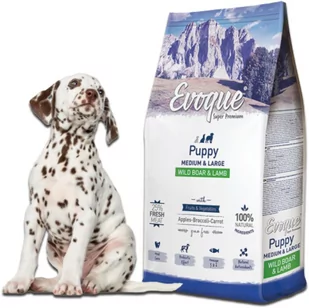 Evoque Puppy Dziczyzna z jagnięciną M&L Super Premium 2kg - Sucha karma dla psów - miniaturka - grafika 1
