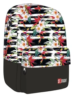 St. Majewski Plecak 1-komorowy Tropical Stripes - Plecaki szkolne i tornistry - miniaturka - grafika 2