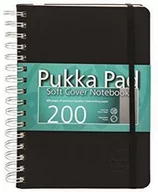 Szkolne artykuły papiernicze - Pukka Pad Kołonotatnik soft cover A5 Czarny - miniaturka - grafika 1